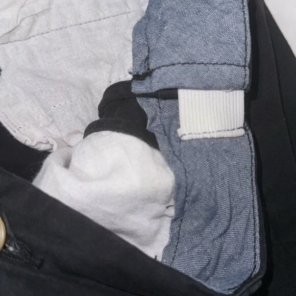 Woman Within Black Stretch Pants Size 16W With Elastic Waistband & Zip Fly - Picture 5 of 11